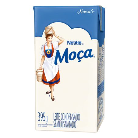 LEITE CONDENSADO SEMIDESNATADO MOÇA CAIXA