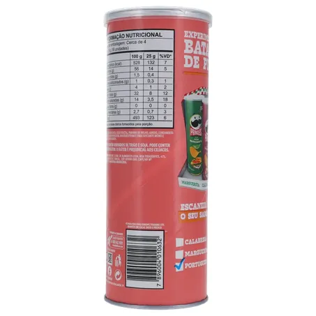 Salgadinho Pringles Batata Portuguesa Tubo 105g 
  360-16