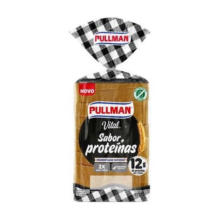 PÃO PULLMAN PROTEÍNA PACOTE 370G