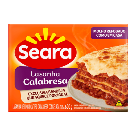 Lasanha Seara Calabresa 600G