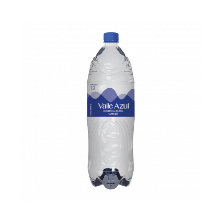 Água mineral valle azul 1.5l com gás