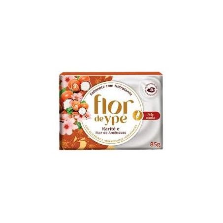 Sabonete flor de ypê karité e flor de amêndoas 85g