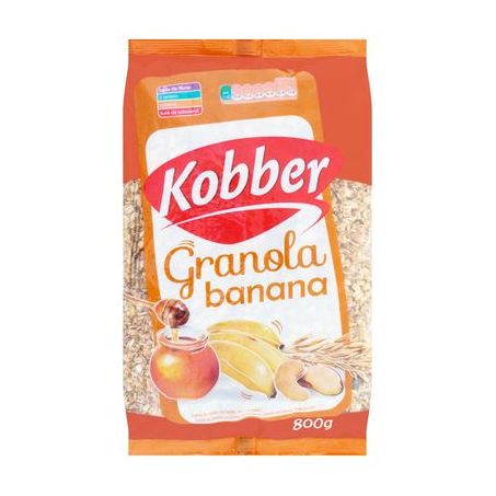 Granola Banana Kobber Pacote 800G