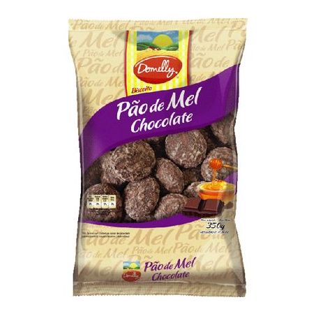 Biscoito Domelly Pao Mel Chocolate 350G