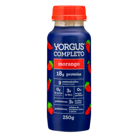 Iogurte Yorgus Completo Morango 250g