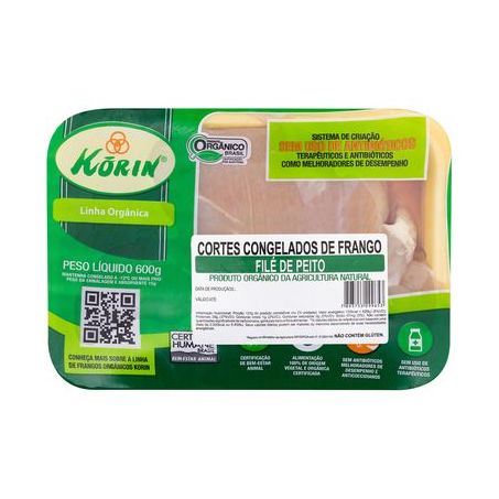 FILE FRANGO ORGANIC  KORIN CONG 600GR