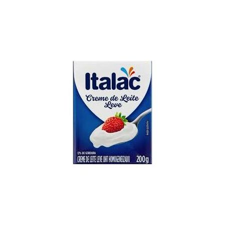 Creme de Leite Italac Leve Caixa 200gr