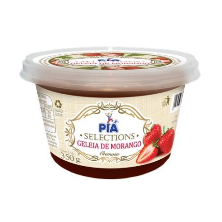GELÉIA DE FRUTAS PIÁ 350G MORANGO