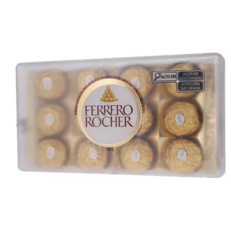 Chocolate Ferrero Rocher com 12 Unidades 150G 360-2