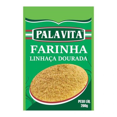 FARINHA DE LINHAÇA DOURADA PALAVITA 200G