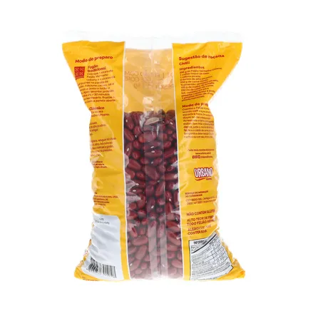 Feijão Urbano Vermelho Pacote 1Kg 360-2