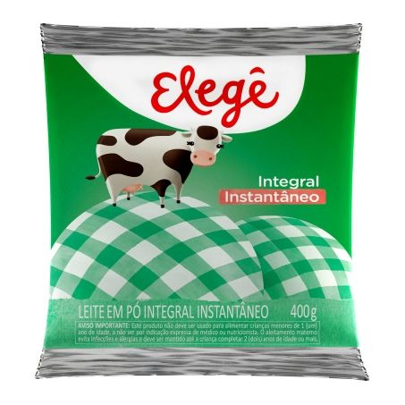 LEITE PÓ ELEGÊ INTEGRAL SACHET 400G