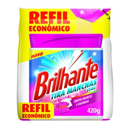 Tira Manchas Brilhante Utile Antibac Refil 420G