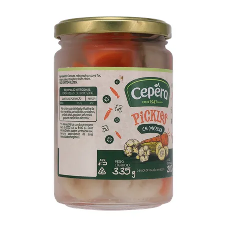 Pickles Misto Cepêra 200g 360-32