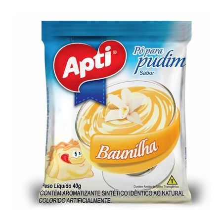 PUDIM DE BAUNILHA APTI 40G