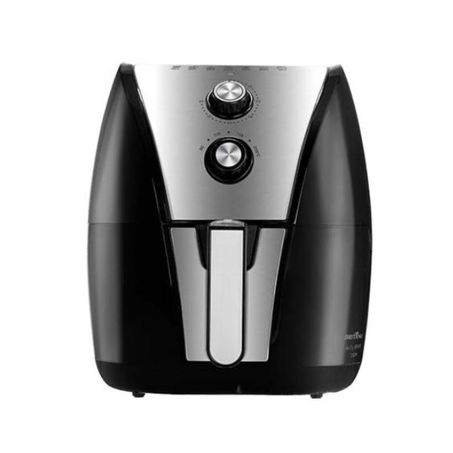 Fritadeira Britânia Air Fryer Preta Inox 5L 220v BFR40PI