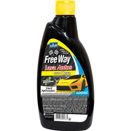 Lava Auto Free Way 500ml Com Cera