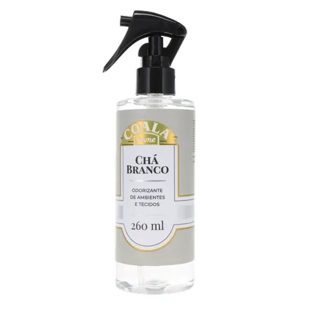 Odorizador Ambiente e Tecido Coala Cha Branco Spray 260ml 360-1