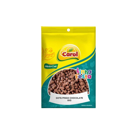 Chocolate carol gotas chocolate 80g