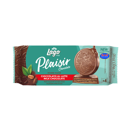 Biscoito lago plaisir creme cacau cob.chocolate96g