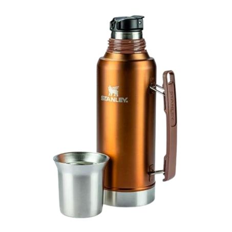 Garrafa termica matte dourado stanley 1,2l