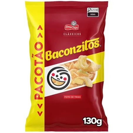 SALGADINHO BACONZITOS 130G