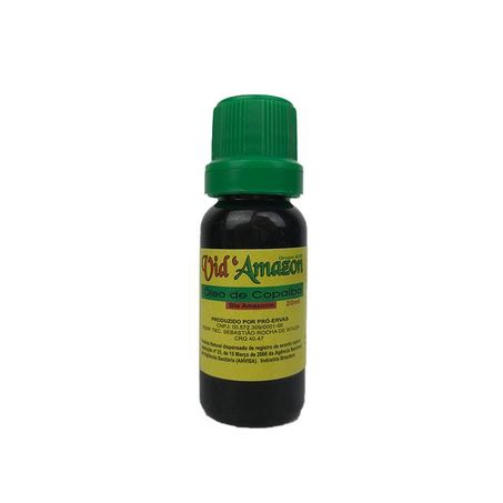 Óleo de Copaíba Liquido 20ml