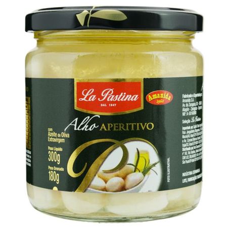 Alho Aperitivo com Azeite La Pastina 180g