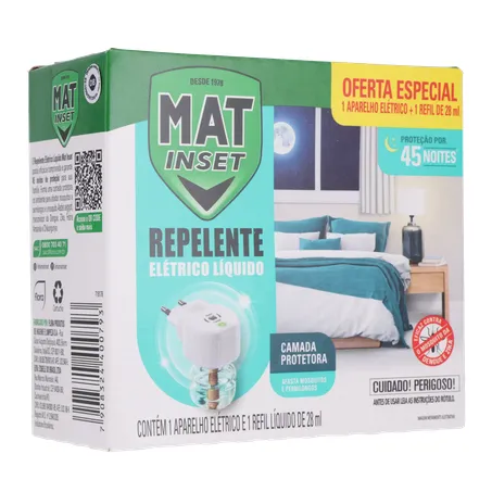 Aparelho eletrico mat inset liquido 360-33