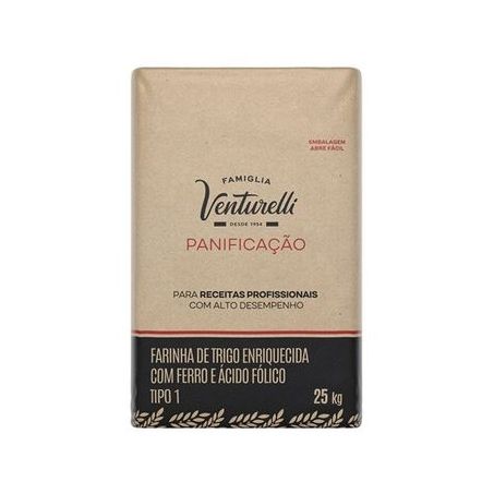 FARINHA DE TRIGO VENTURELLI 25KG PANIFICAÇÃO