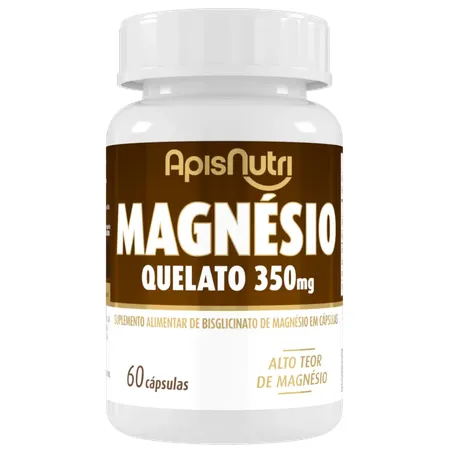 MAGNESIO 350MG 60 CAPS -  APISNUTRI