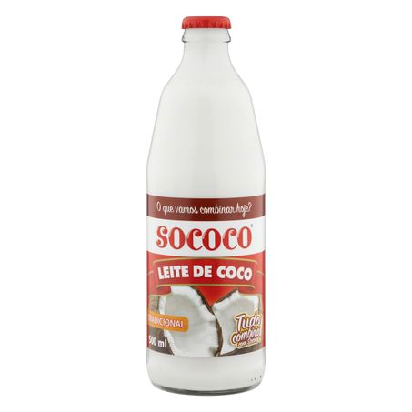 LEITE DE COCO TRADICIONAL SOCOCO 500ML