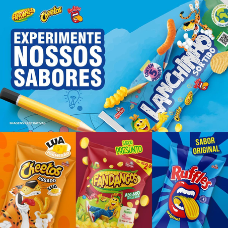 Salgadinho Sortido Lanchinho Elma Chips 94g 360-2