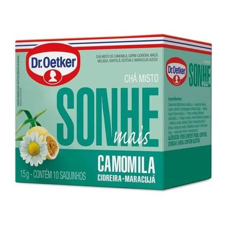 Chá dr.oetker misto sonhe mais c/10 15g