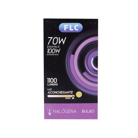 LAMPADA FLC HALOGENA A60 E27 70W