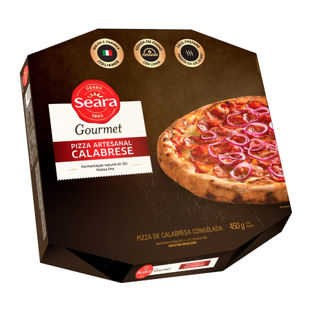 Pizza Calabresa Seara Gourmet 450G