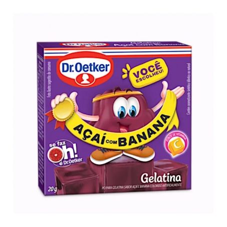 # GELATINA DR OETKER ACAI BANANA 20G