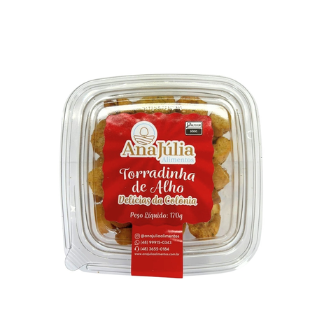 Torradinha de Alho Ana Júlia 170G