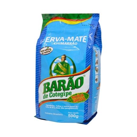 ERVA MATE BARÃO MOÍDA GROSSA 500G