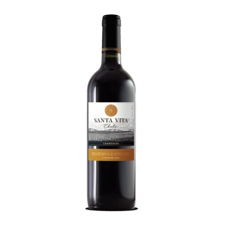 VINHO CHILENO TINTO SANTA VITA RESERVA CARMENERE 750ML