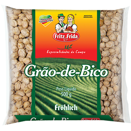 Grão-de-bico fritz e frida 500g