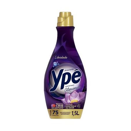 Amaciante roupa ype liberdade conc 1.5l