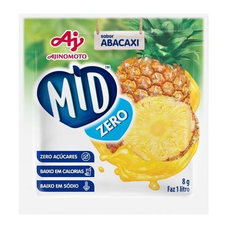 Refresco em Pó Fit Abacaxi 8G