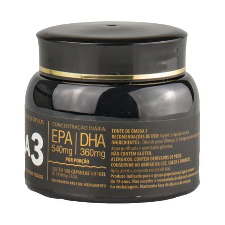 ÔMEGA 3 - EPA DHA 1450MG 120CAPS 360-1