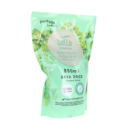 Sabonete liquido bello erva doce ref. 850ml 360-33