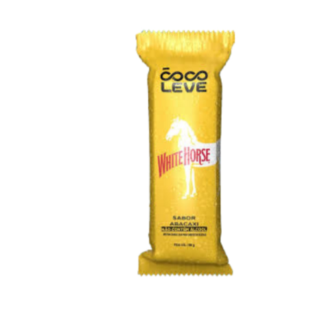 Gelo saborizado abacaxi white horse coco leve 190g