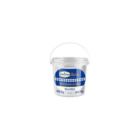 SANTA CLARA MOZZARELA BUFALA CEREJA 1KG