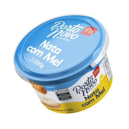 NATA PORTO NOVO COM MEL POTE 200G