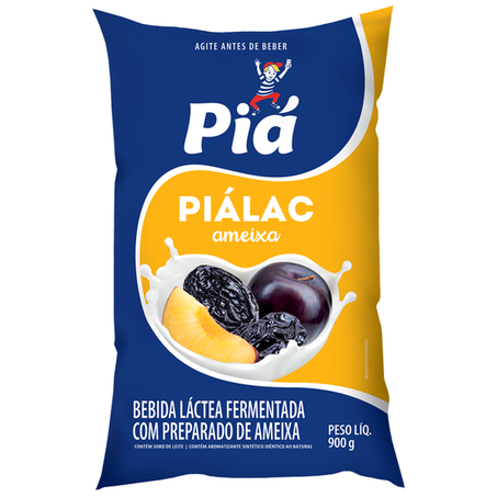 BEBIDA LÁCTEA PIALAC SC AMEIXA 900G