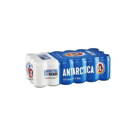 Cerveja Antarctica 350ml Lata 18un Multipack 